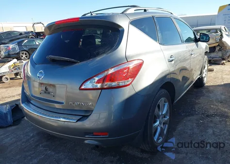 2013 Nissan Murano Le from USA, damaged, VIN JN8AZ1MU5DW201672